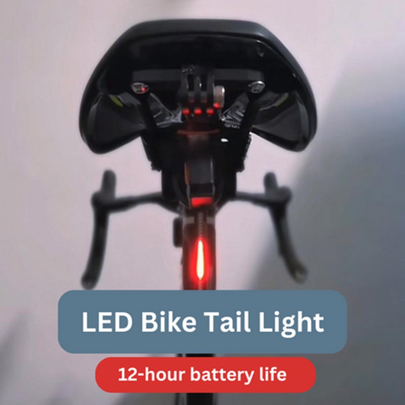 Speciell julklapp 49% OFF LED-baklykta för cykel